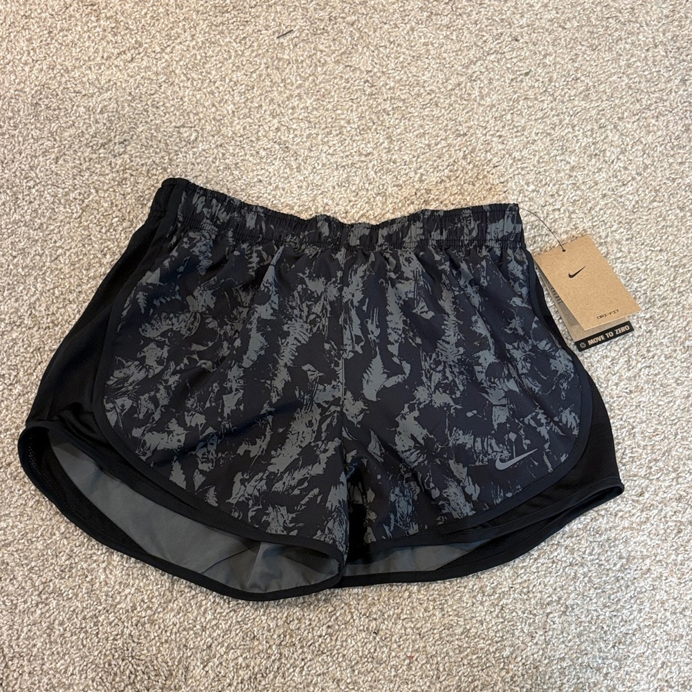 New with tags! Nike Women's Black and Gray Athletic Shorts
